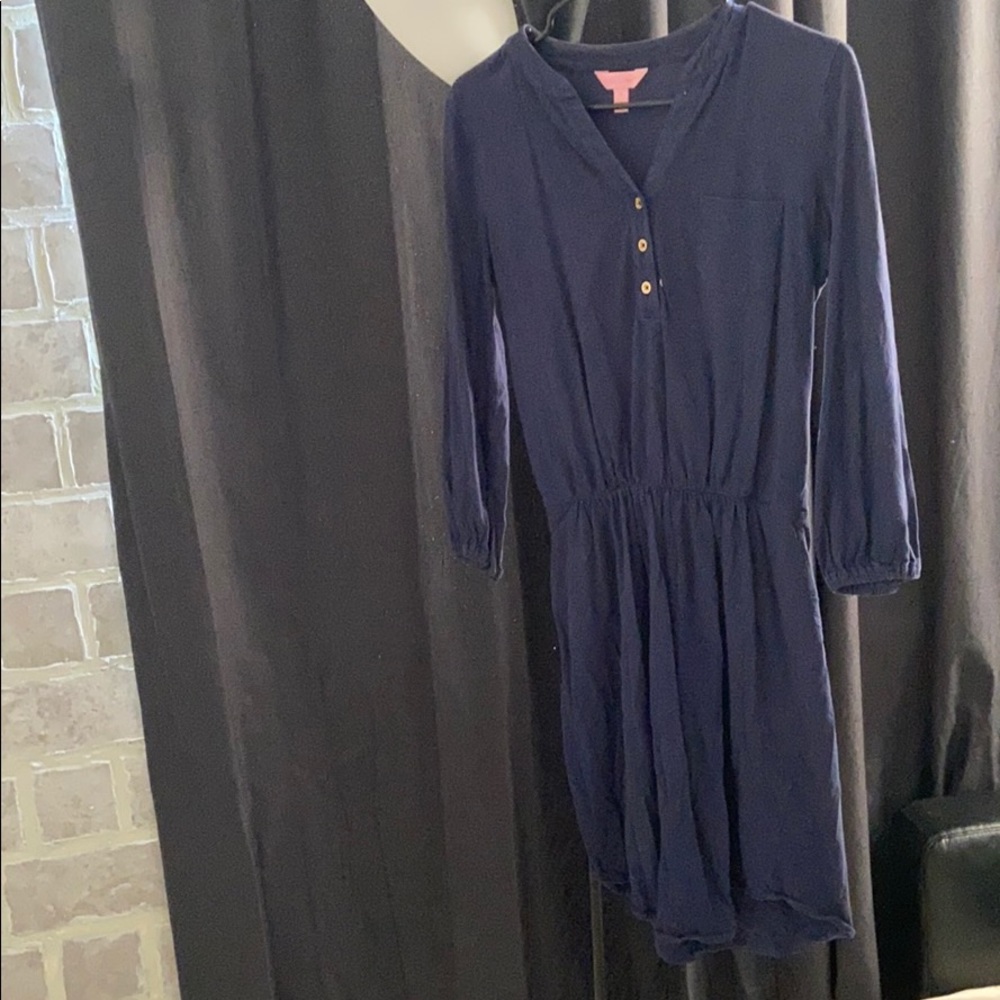 Lilly Pulitzer Navy Dress